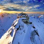 Lyžovačka v švajčiarskych Alpách